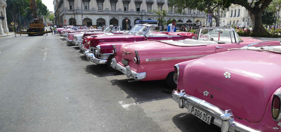 Natürlich bin ich in Kuba durch Havanna mit einem Oldtimer gekurvt. Das ist echtes Havana-Feeling der 60er Jahre.