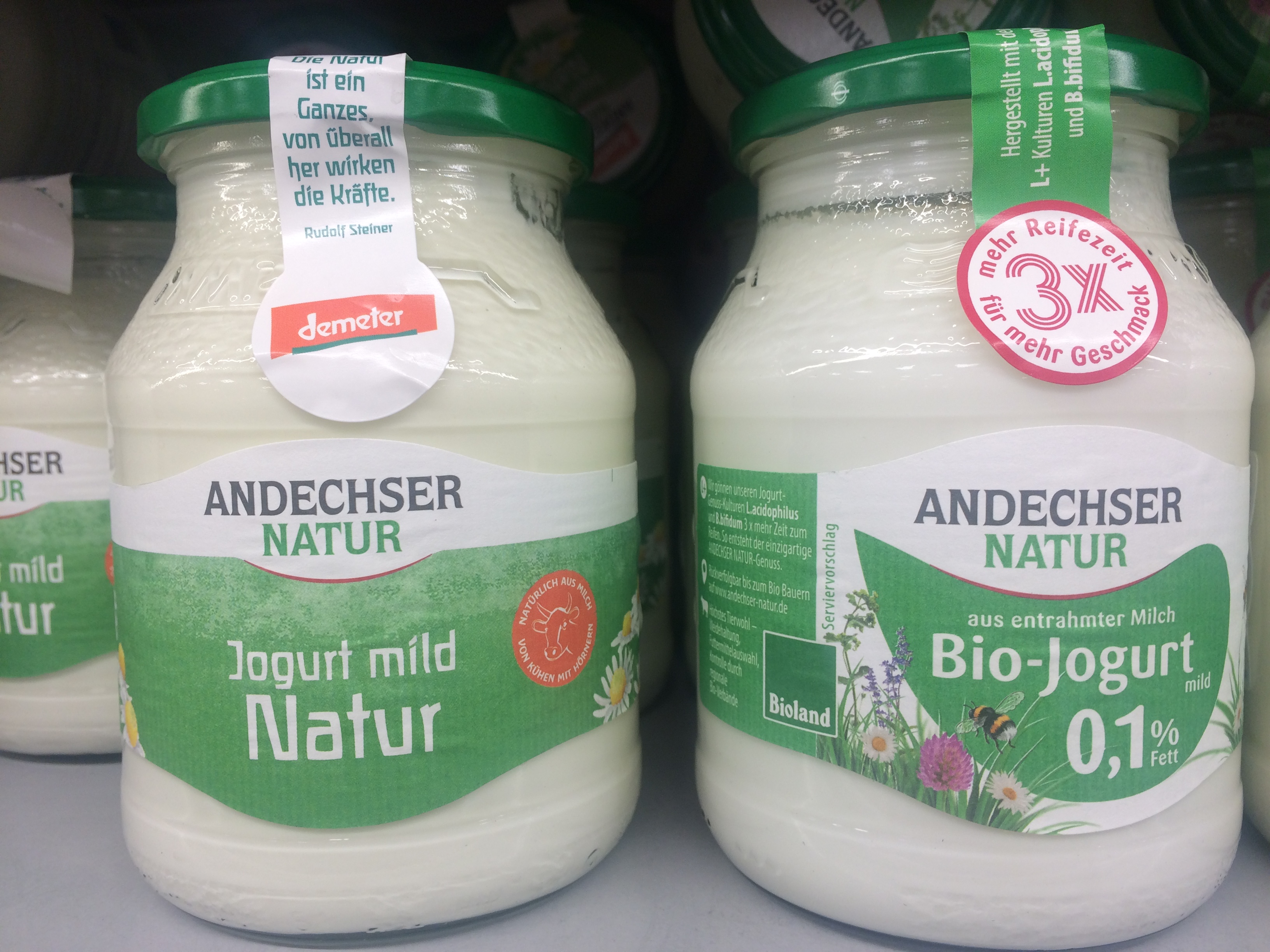 Die Premiumlabel – Demeter, Naturland, Bioland, Biokreis