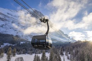 Schweiz – Eröffnung des neuen Eiger Express der Jungfraubahnen