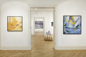 Berlin – „H2O Kunst? – Aber sicher “ – Wassergemälde in der Galerie Schmalfuss