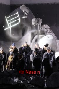 Opernkritik Schostakowitsch "Die Nase" in der Staatsoper München präsentiert von www.schabel-kultur-blog.de