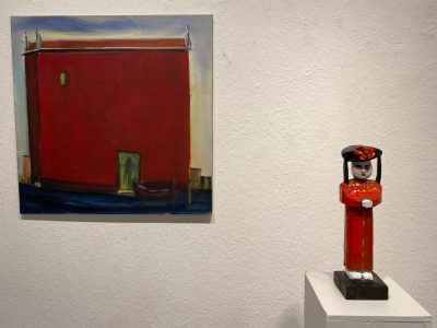 Berlin – „Die Prinzessin und das rote Haus in Venedig“ – Skulpturen, Plastiken und Malerei von Hans Scheib und Andreas Homberg in der Galerie Schmalfuss