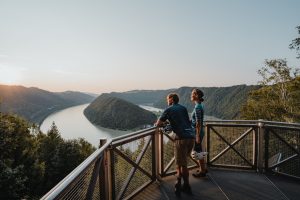 Oberösterreich – Radtouren rund um die Donauschlinge und den Mondstein hinauf