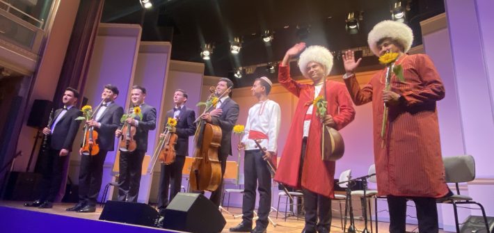 Musik aus Turmenistan im "Young Euro Classic" in Berlin im Konzerthaus präsentiert von www.schabel-kultur-blog.de