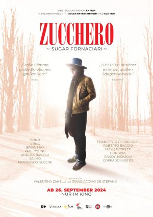 Valentina Zanella und Giangiacomo De Stefano Filmporträt von „Zucchero – Sugar Fornaciari“ 