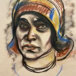 Ausstellung "Ich bin Irrwisch" Bilder von Elfrieide Lohse-Wärter im Franz-Marc-Museum Kochel präsentiert von www.schabel-kultur-blog.de
