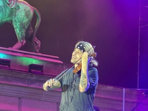 David Garrett mit „Millennium Symphony“ beim Classic Open Air am Gendarmenmarkt in Berlin