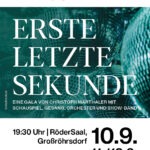 Christoph Marthalers "Erste letzte Sekunde - eine Gala" beim Lausitzfestival präsentiert von www.schabel-kultur-blog.de
