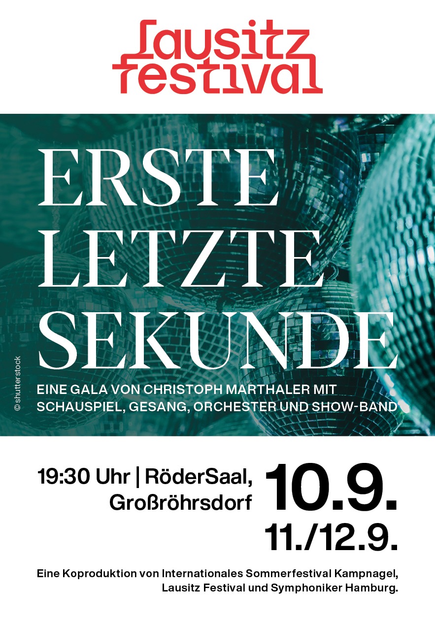 Christoph Marthalers „Erste letzte Sekunde – eine Gala“: Warum für das Lausitz Festival diese Koproduktion mit Hamburg so interessant ist.