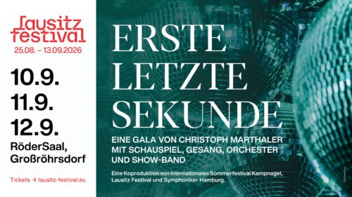 Christoph Marthalers „Erste letzte Sekunde – eine Gala“: Warum für das Lausitz Festival diese Koproduktion mit Hamburg so interessant ist. 