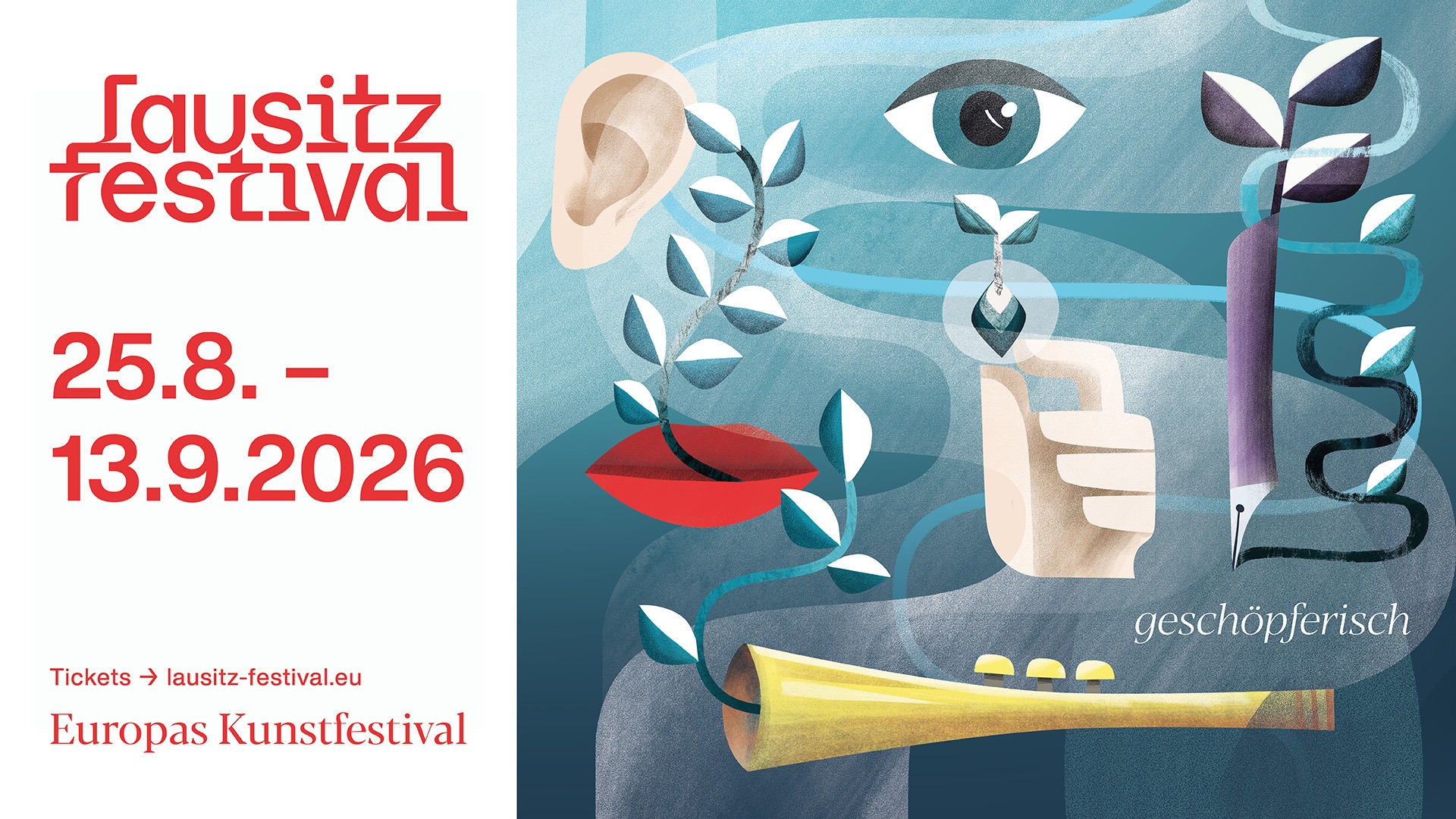 Lausitz-Festival 2026 – Eröffnung mit Bachs h-Moll-Messe und Credo-Preis