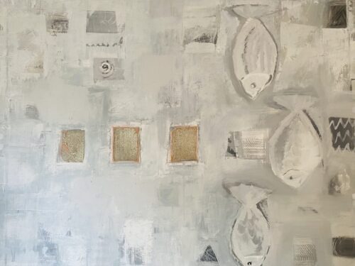 Gina Feder in Murnau: Abstrakte Kunst im Galerie & Art-Hotel Am Eichholz 12